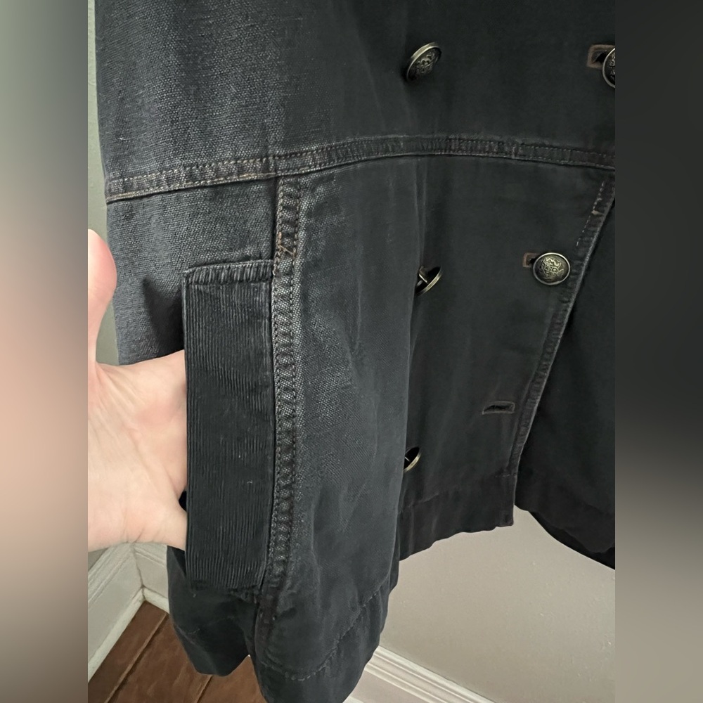 Free People Viva Surplus Jacket In Black Size Large New - Picture 7 of 14